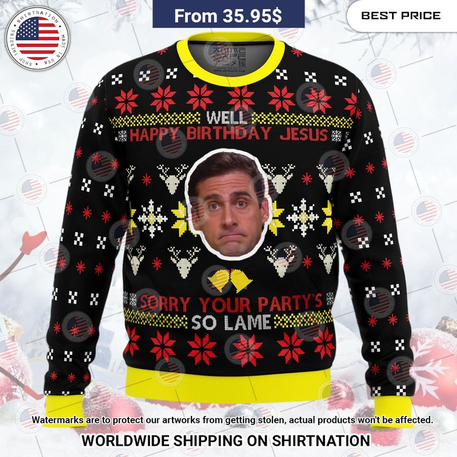 well happy birthday jesus the office christmas sweater 2 796.jpg