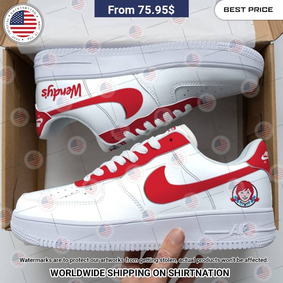 Wendy's Air Force 1 Oh my God you have put on so much!