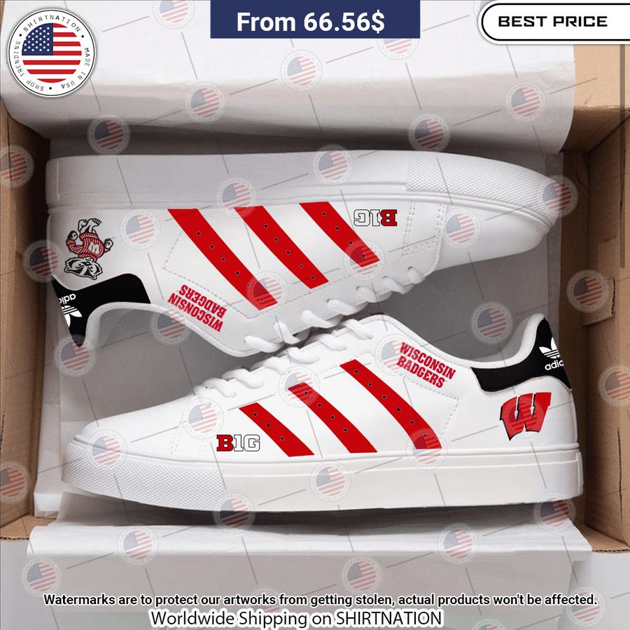 wisconsin badgers stan smith shoes 1 568.jpg