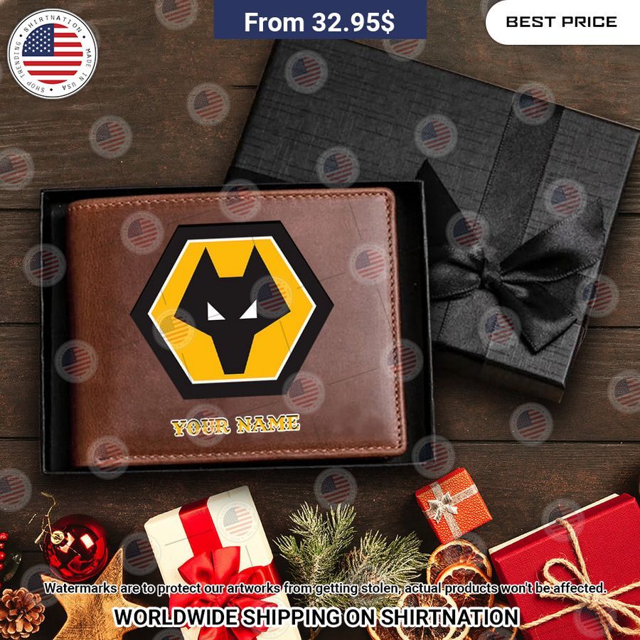 Wolverhampton Wanderers Custom Leather Wallet Best click of yours
