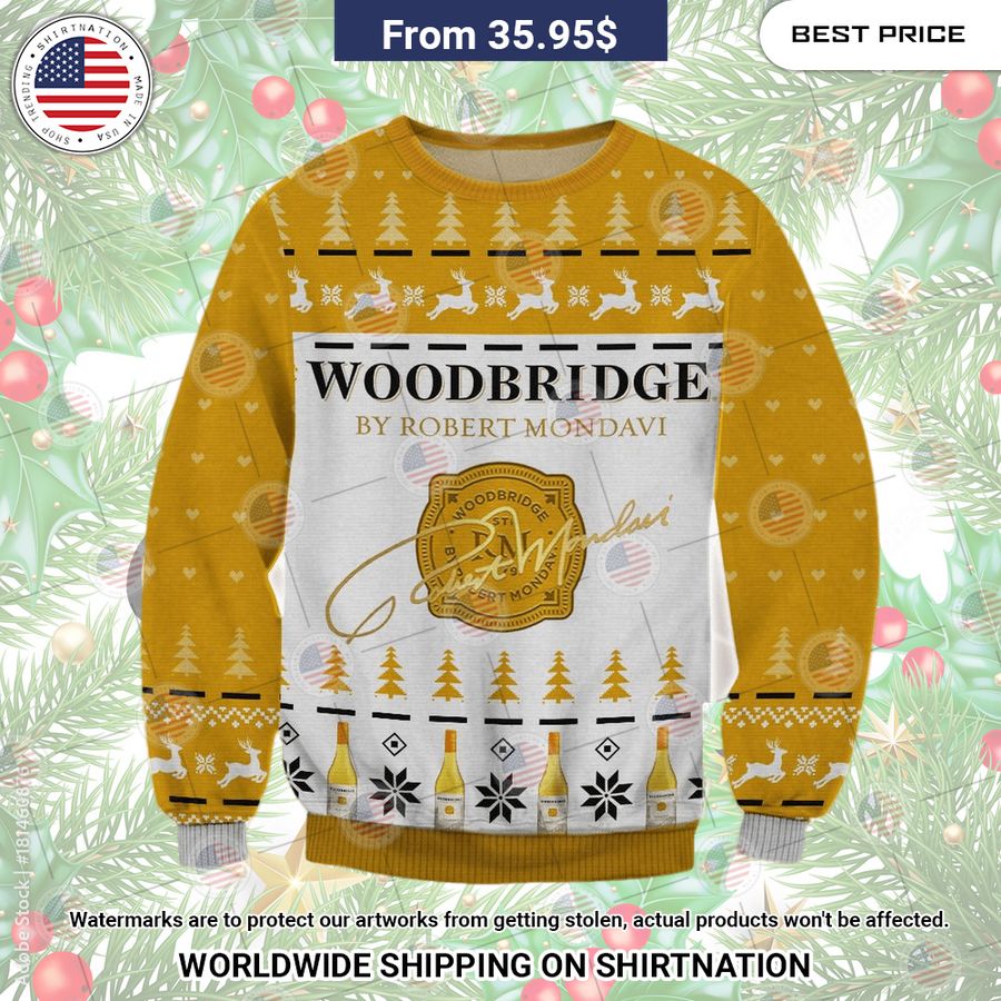 Woodbridge Chardonnay Christmas Sweater Heroine