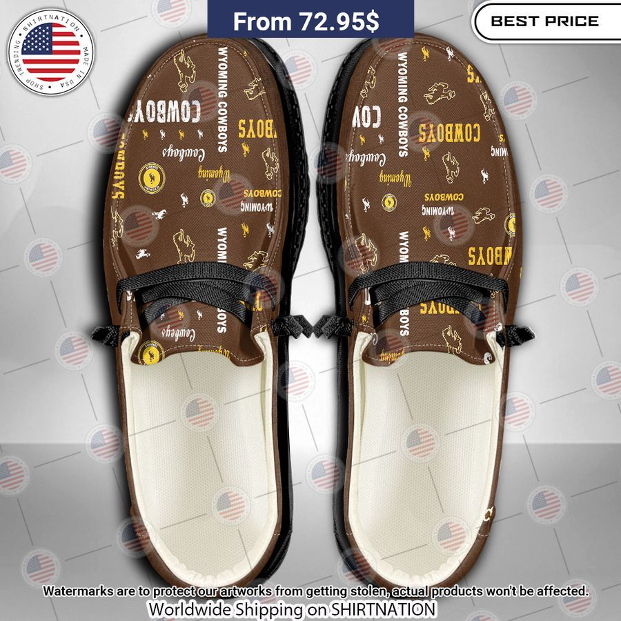 Wyoming Cowboys Custom Hey Dude Shoes You tried editing this time?