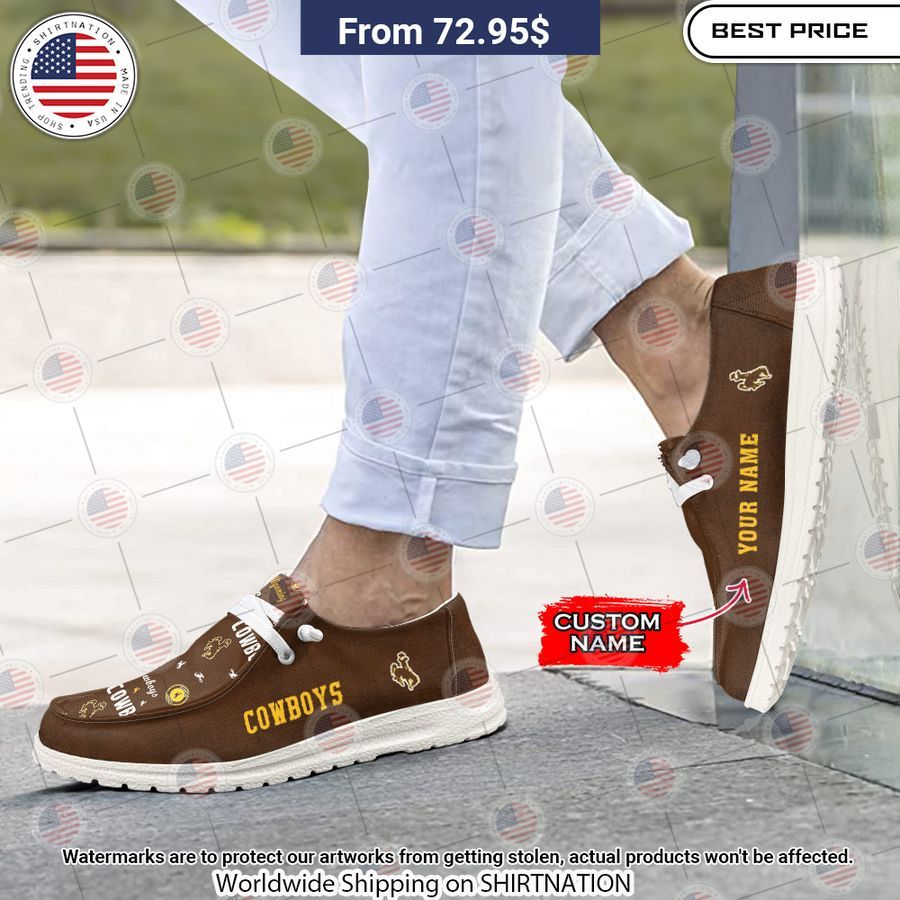 Wyoming Cowboys Custom Hey Dude Shoes My favourite picture of yours