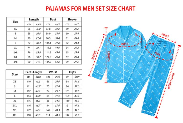 Pajamas For Men Set sc