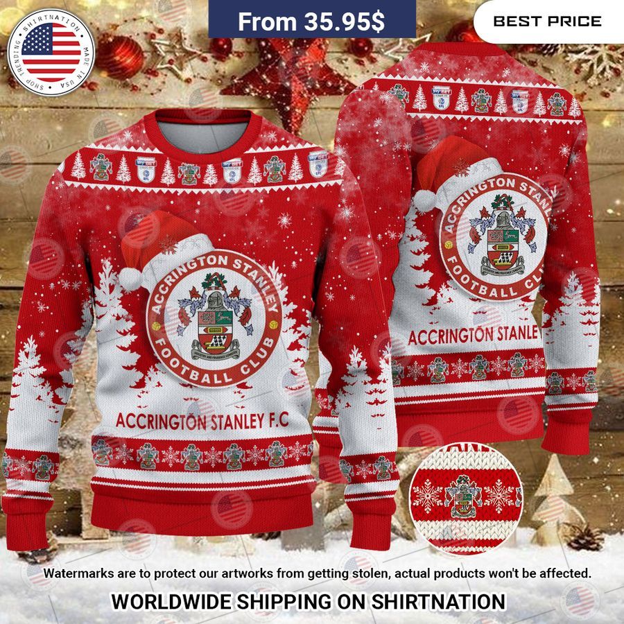 Accrington Stanley Christmas Sweater My friends!