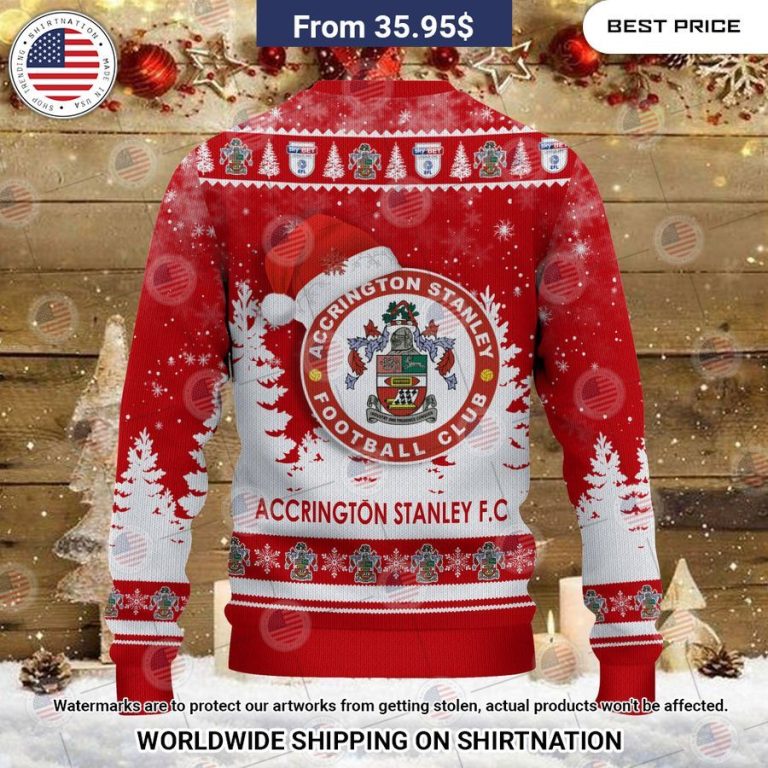 Accrington Stanley Christmas Sweater Have you joined a gymnasium?