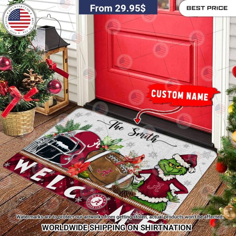 alabama crimson tide grinch christmas welcome personalized doormat 3 465.jpg