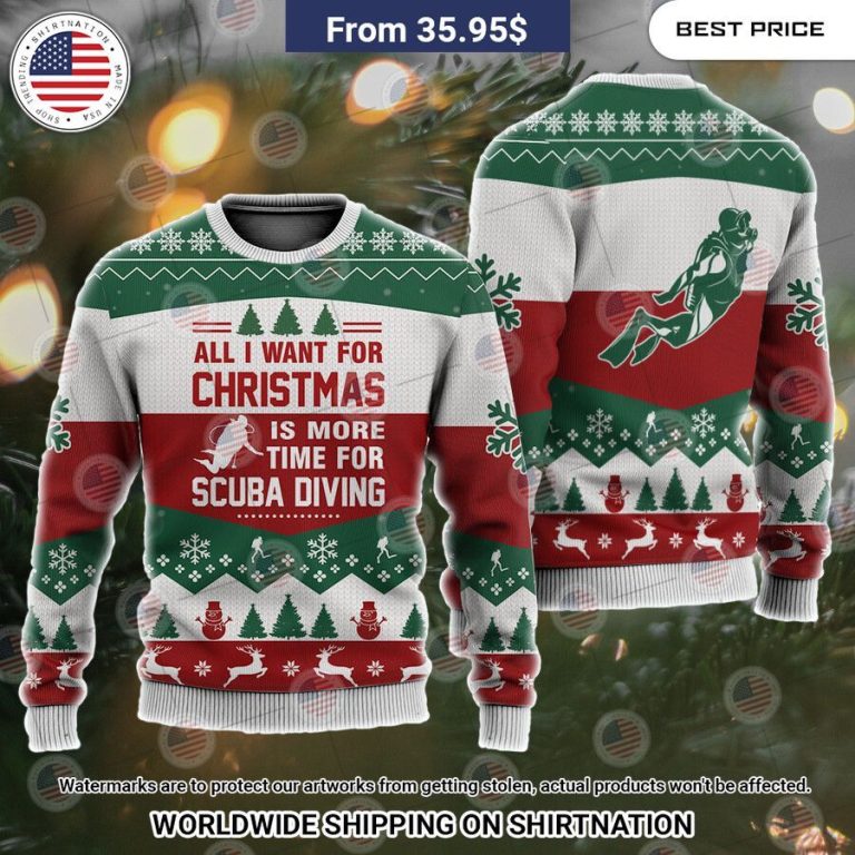 all i want for christmas is more time for scuba diving christmas sweater 3 879.jpg