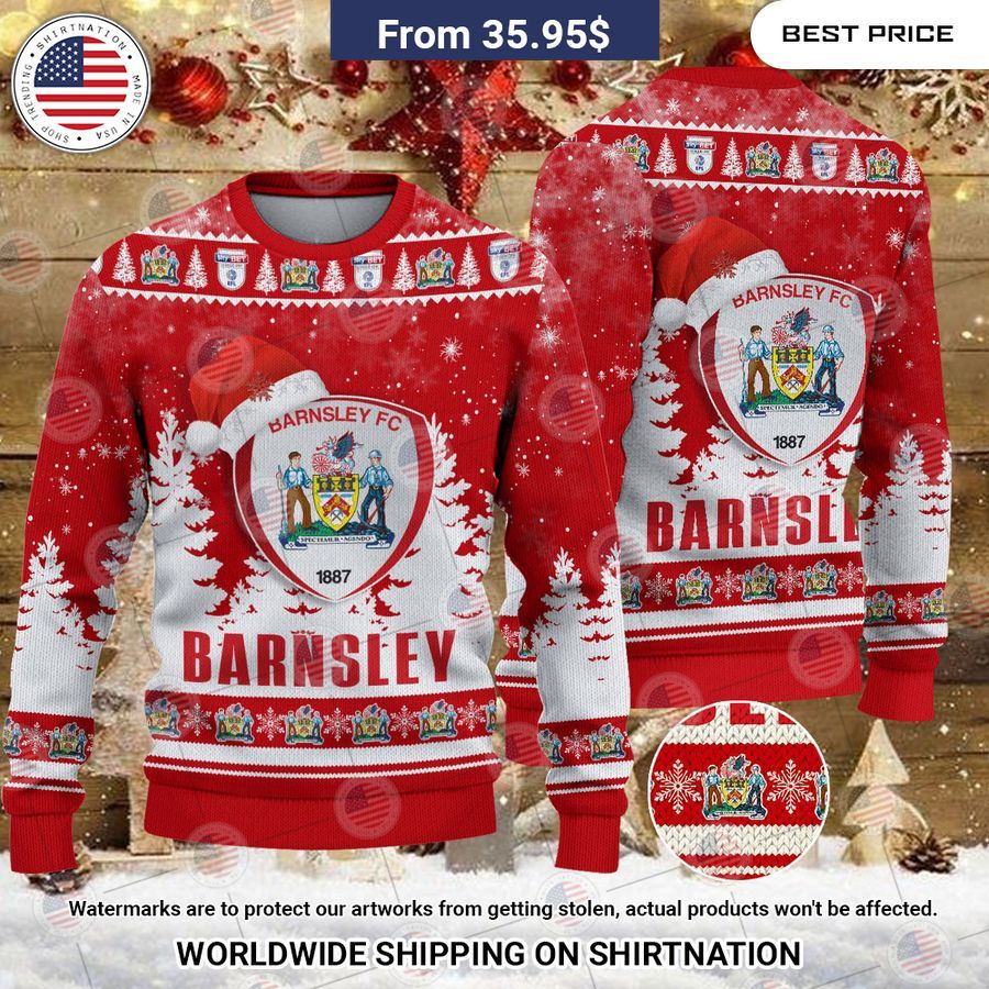 Barnsley F.C Christmas Sweater Wow! This is gracious