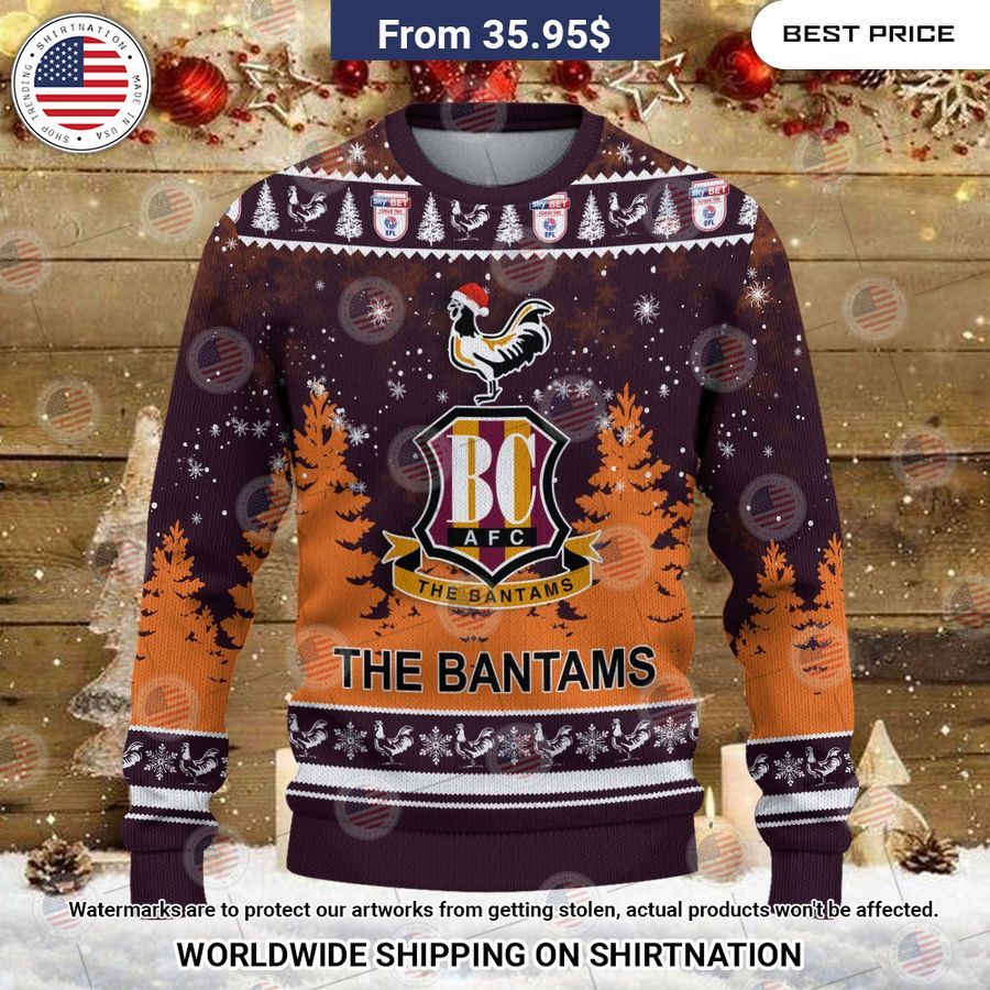 Bradford City Christmas Sweater This is your best picture man
