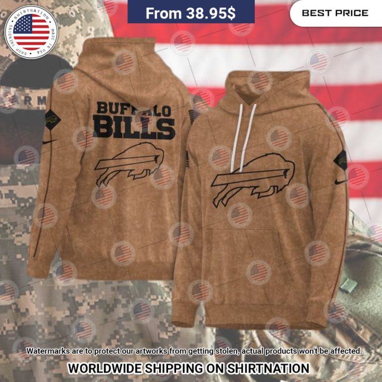 Buffalo Bills 2023 Salute To Service Hoodie You look cheerful dear