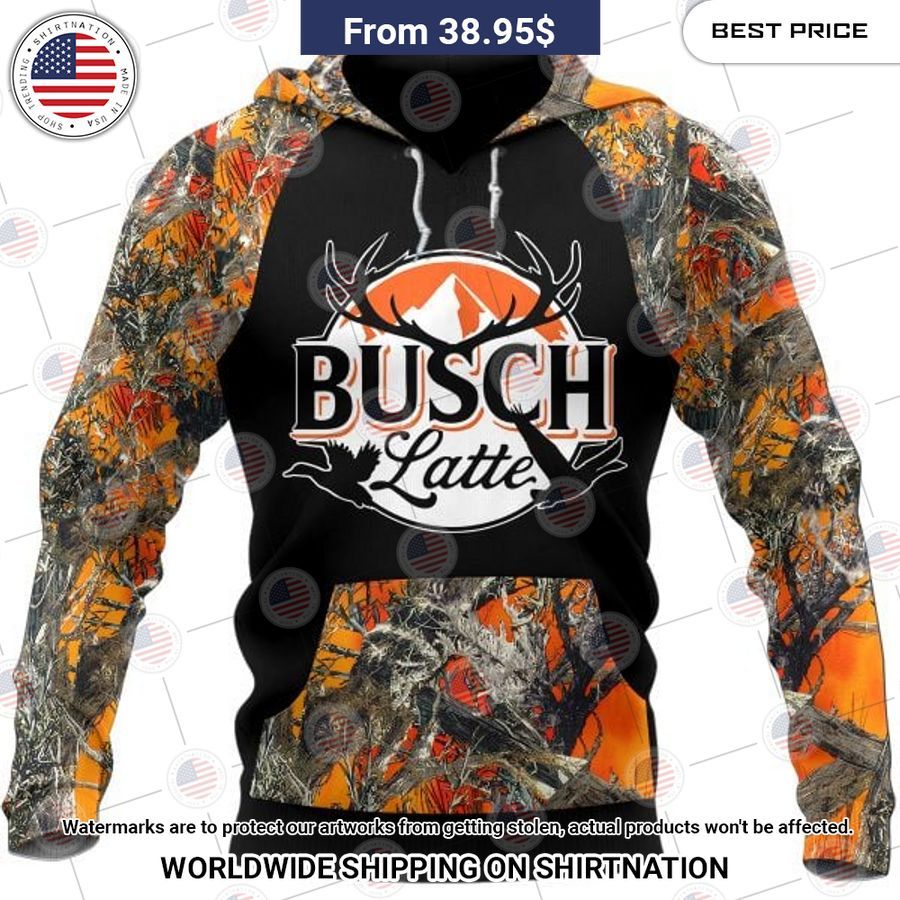 Busch Latte Camo Hunting Hoodie Is this your new friend?
