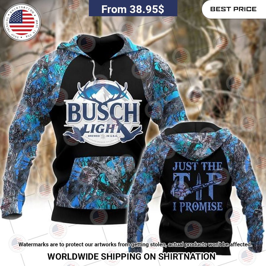 Busch Light Camo Just The Tip I Promise Hoodie Have you joined a gymnasium?