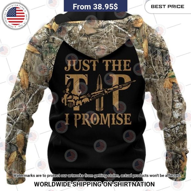 Busch Light Just The Tip I Promise Hoodie You tried editing this time?