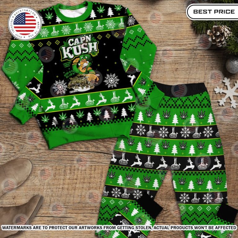 Cap N' Kush Weed Pajamas Set Hey! You look amazing dear