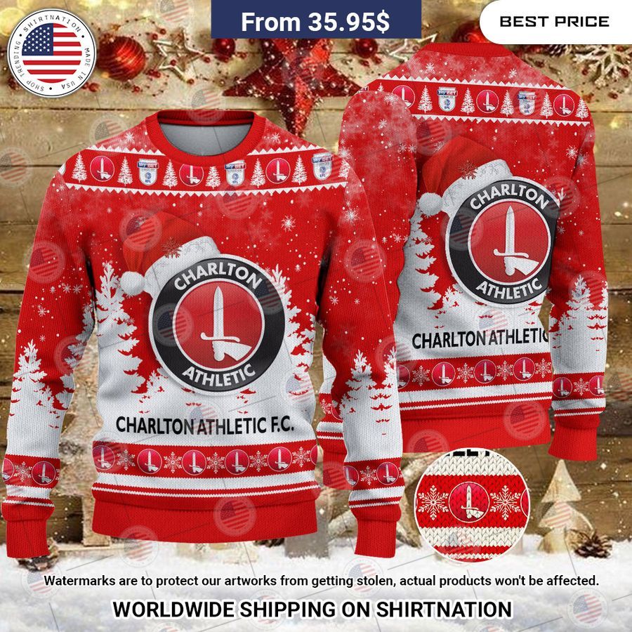 Charlton Athletic Christmas Sweater She has grown up know