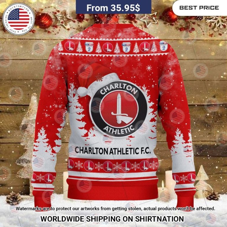 Charlton Athletic Christmas Sweater You look so healthy and fit