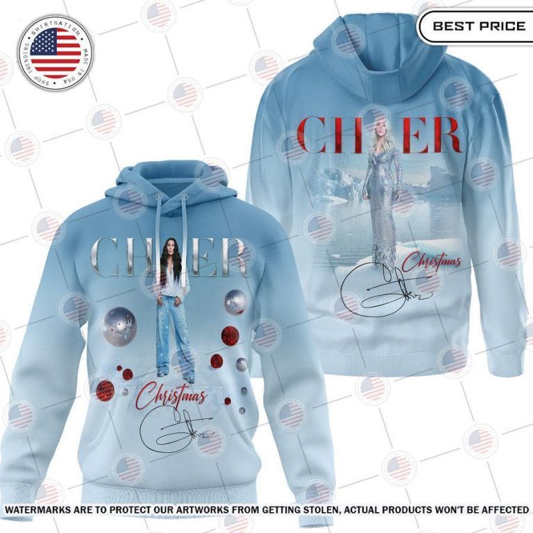 Cher Christmas Album Hoodie Sizzling