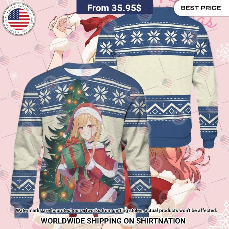 Christmas Tree Kitagawa Marin Sweater You look different and cute