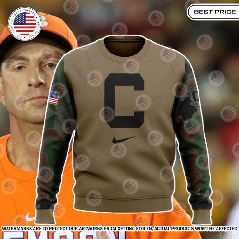 Clemson Tigers Dabo Swinney Veterans Sweater Which place is this bro?