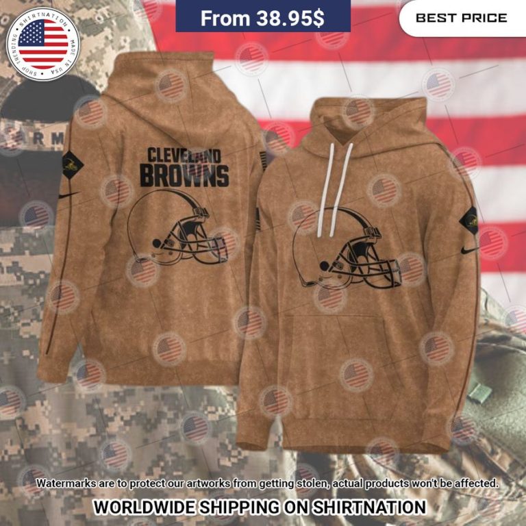 Cleveland Browns 2023 Salute To Service Hoodie My favourite picture of yours