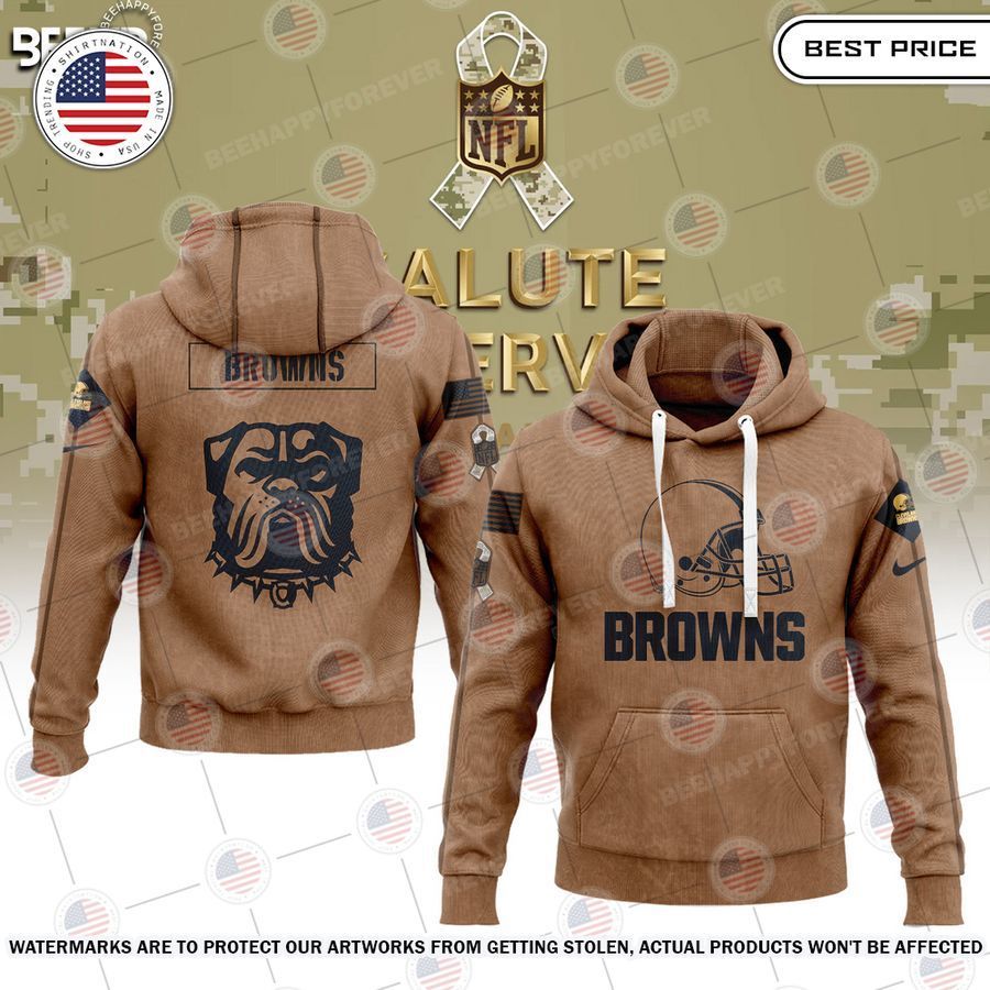 Cleveland Browns Salute To Service Hoodie Great, I liked it