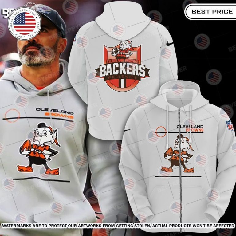 Coach Kevin Stefanski Cleveland Browns Hoodie This place looks exotic.