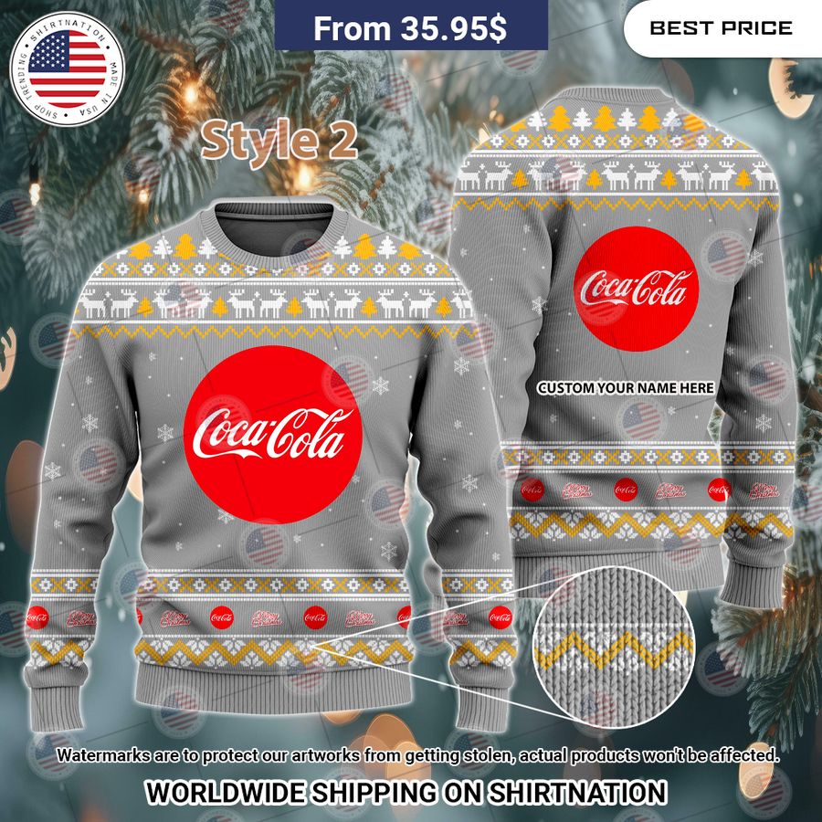 Coca Cola Custom Christmas Sweaters Best picture ever