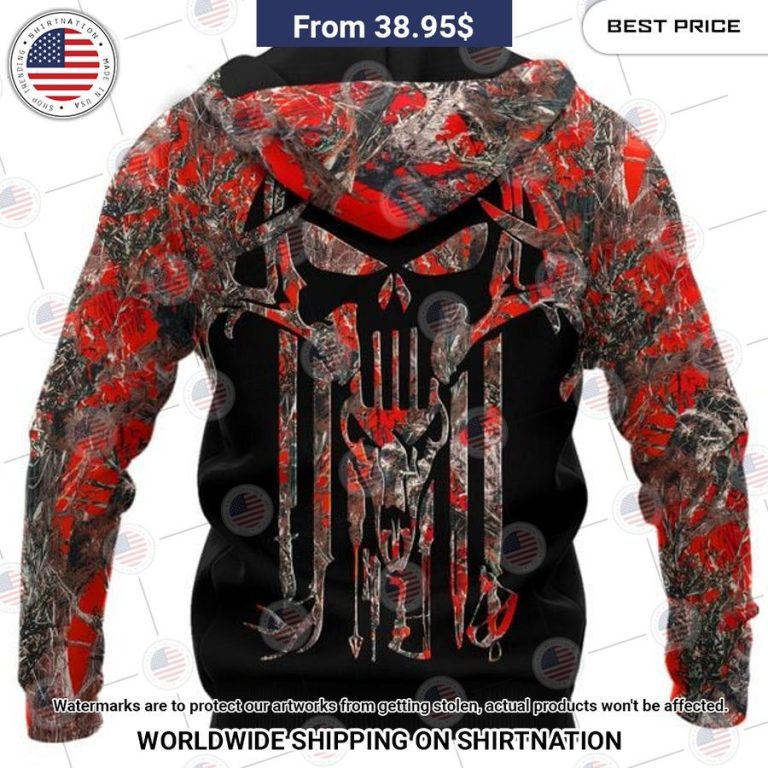 Coors Light Punisher Skull Camo Hoodie This is awesome and unique