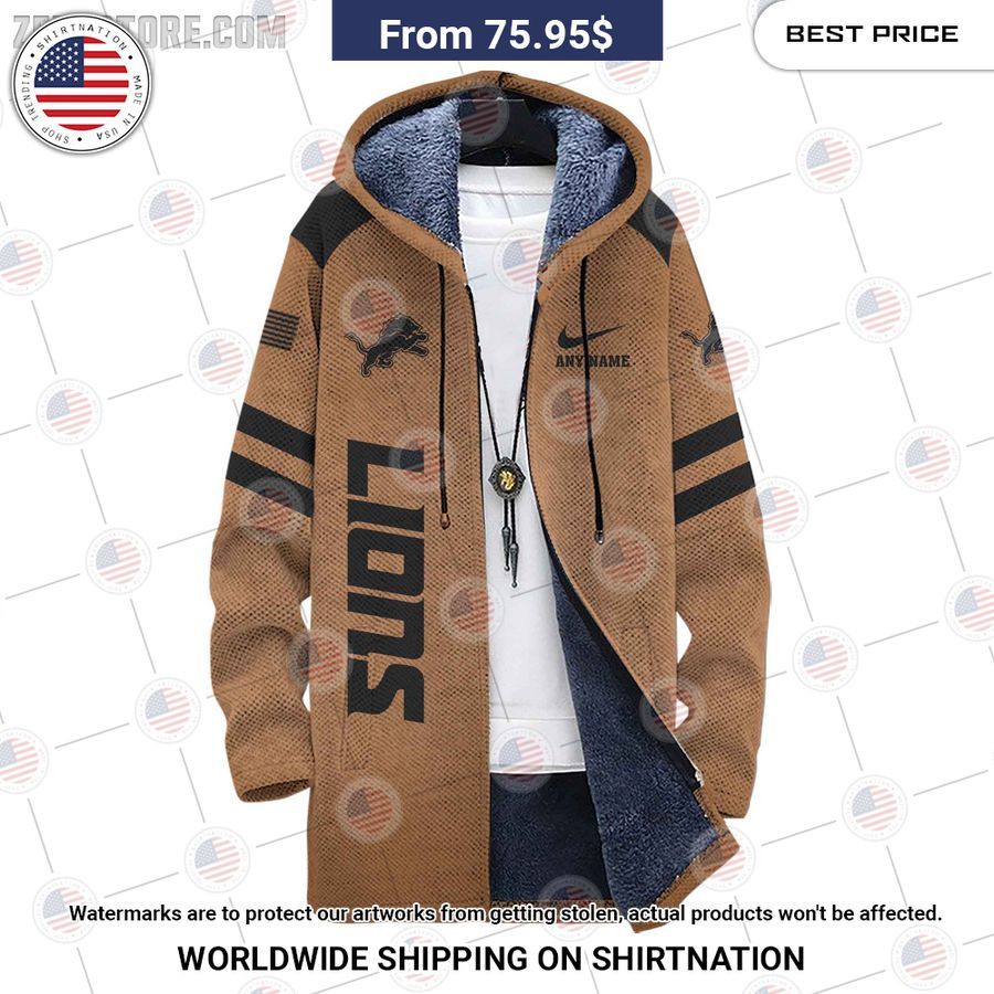 Detroit Lions Salute To Service Wind Jacket Stand easy bro