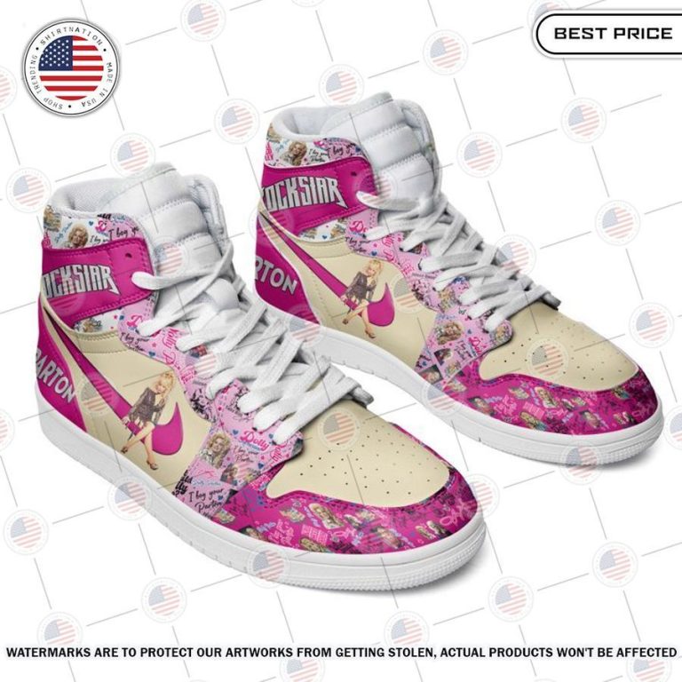 Dolly Parton Air Jordan High Generous look