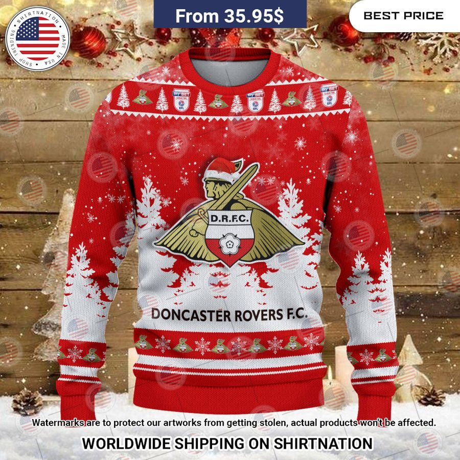 Doncaster Rovers Christmas Sweater It is too funny
