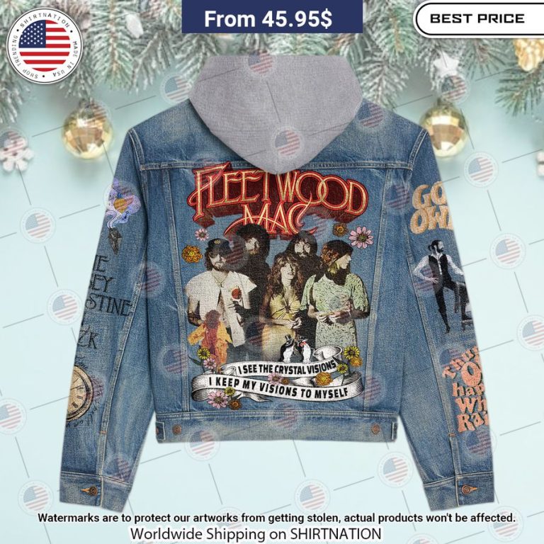 Fleetwood Mac Hooded Denim Jacket This picture is worth a thousand words.