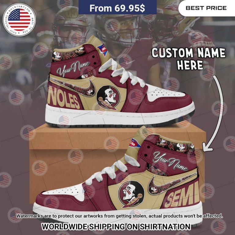 Florida State Seminoles Custom Air Jordan 1 You tried editing this time?