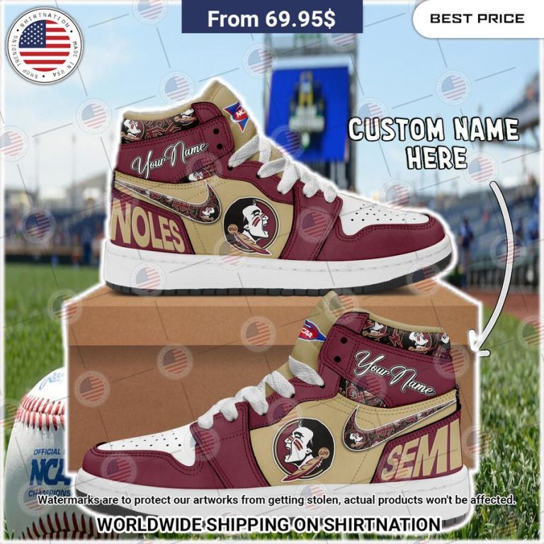 Florida State Seminoles Custom Air Jordan 1 You are always amazing