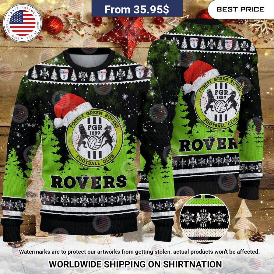 Forest Green Rovers Christmas Sweater Beautiful Mom, beautiful daughter