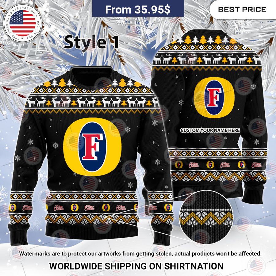 Foster's Custom Christmas Sweaters You are always amazing