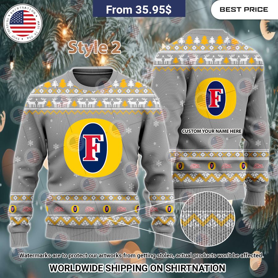 Foster's Custom Christmas Sweaters It is too funny