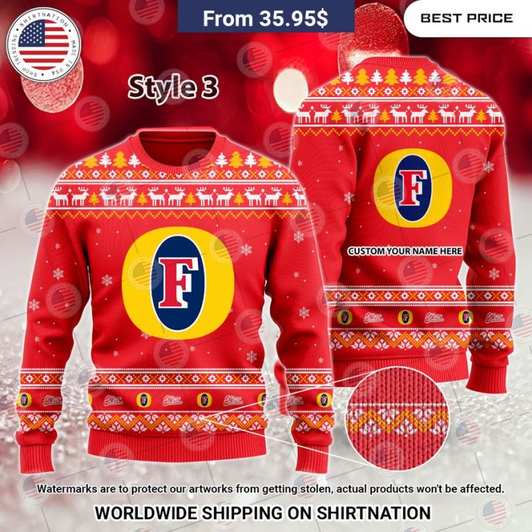 Foster's Custom Christmas Sweaters Coolosm