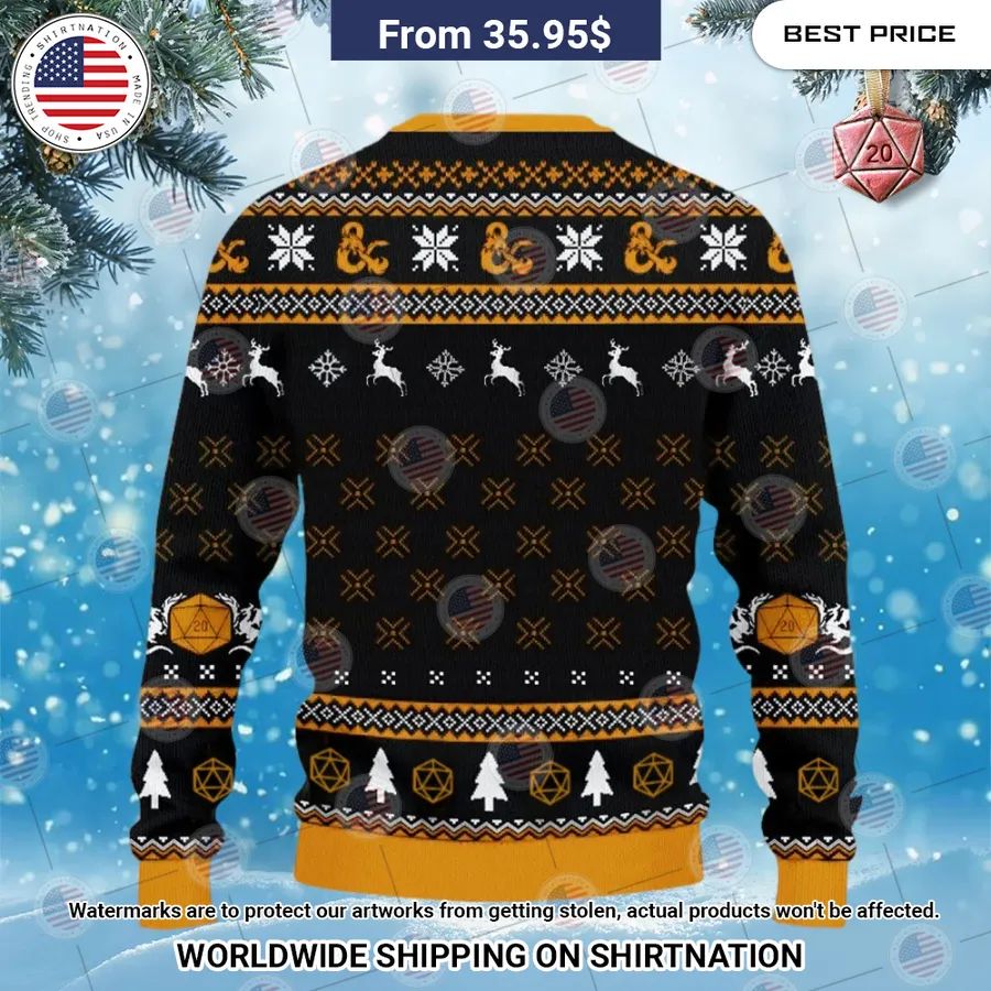 Game Master Dungeons & Dragons Christmas Sweater You are always best dear