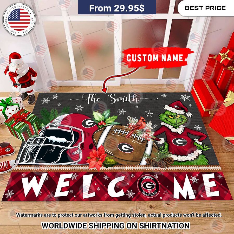 georgia bulldogs grinch christmas welcome personalized doormat 2 121.jpg