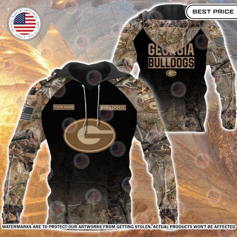 Georgia Bulldogs hunting camo Custom Hoodie You are always amazing