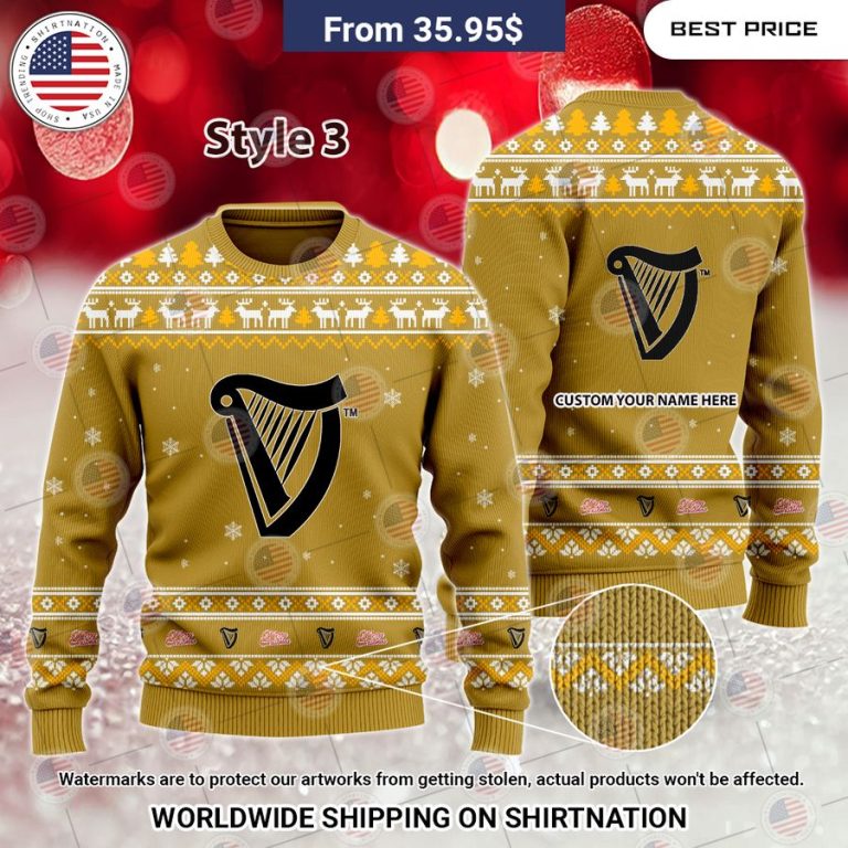 Guinness Custom Christmas Sweaters My favourite picture of yours