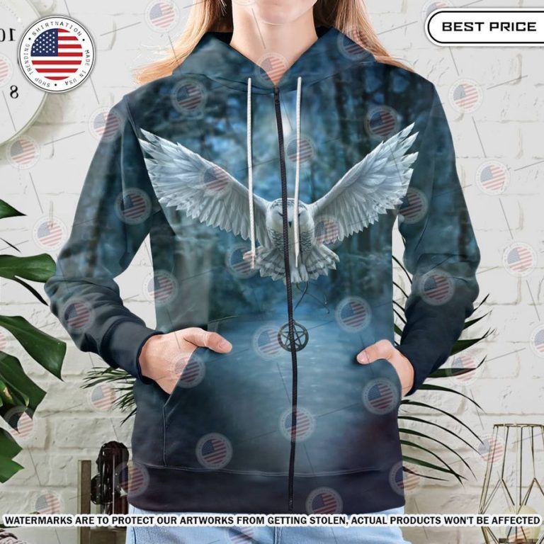 Hedwig Harry's owl Zip Hoodie This is your best picture man