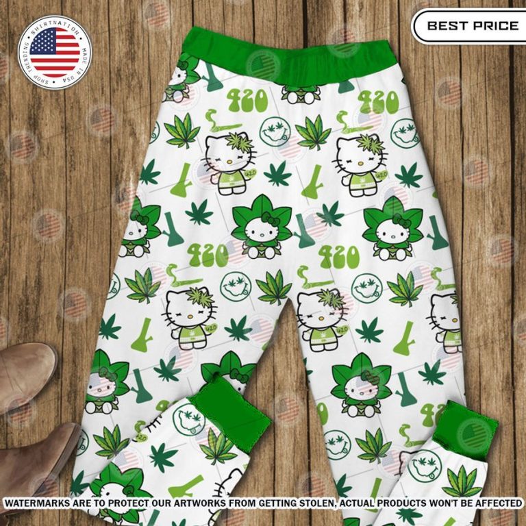 Hello Kitty Midnight Toker Weed Pajamas Set Hey! You look amazing dear