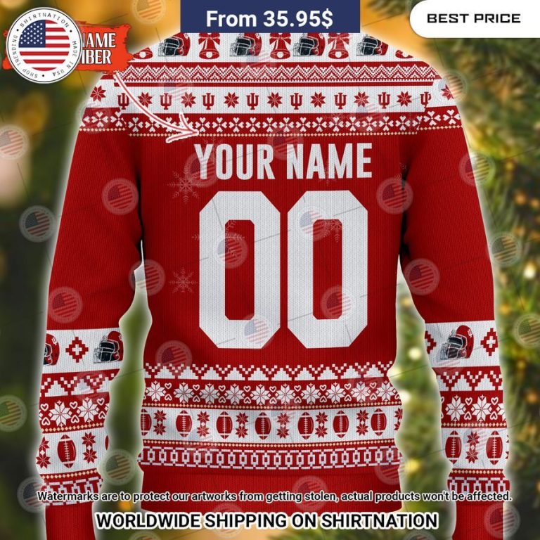 Indiana Hoosiers Mickey Mouse Christmas Sweater You look different and cute