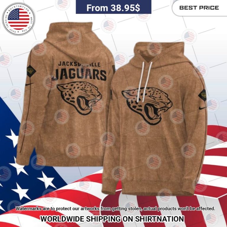 Jacksonville Jaguars 2023 Salute To Service Hoodie Cutting dash