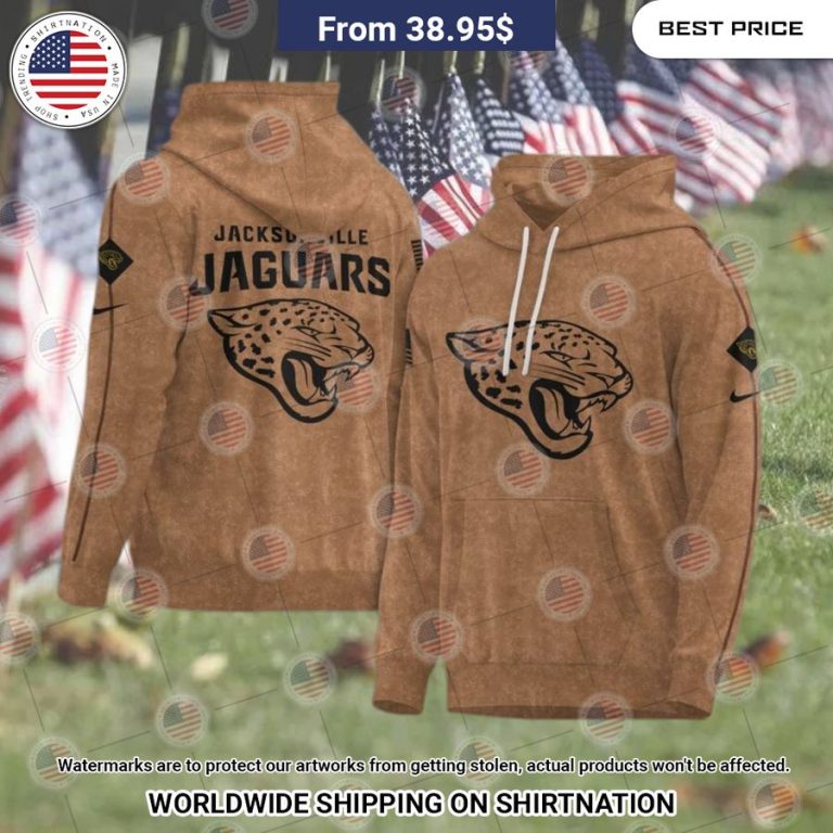 Jacksonville Jaguars 2023 Salute To Service Hoodie Rejuvenating picture