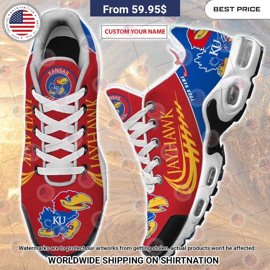 Kansas Jayhawks Custom Clunky Shoes Amazing Pic
