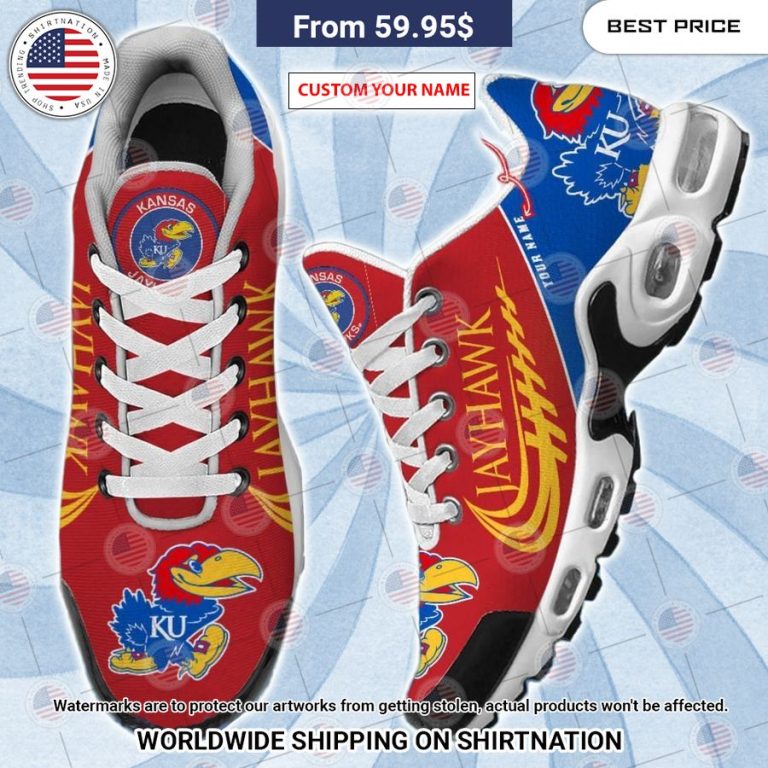 Kansas Jayhawks Custom Clunky Shoes Good one dear